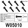 HG P410 Parts W05010 HM2x8mm Hexagon socket HM screws for 1/10 HengGuan P410 Raptor Pickup RC Car Vehicles Model.Total 8pcs.